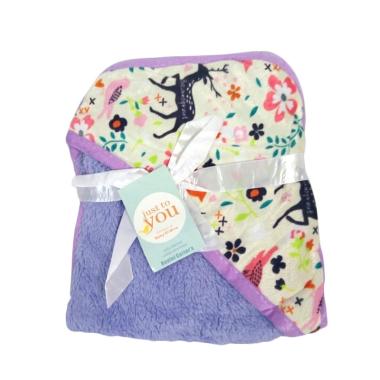 Just To You Double Fleece Hoodie Carter's Selimut Bayi - Purple