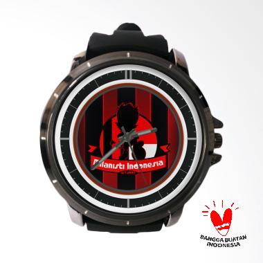 Fika AC Milan Bagus Rubber Custom Jam Tangan Pria