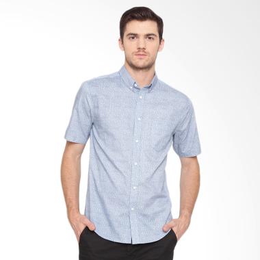 A&D Mens Casual Kemeja Pria - Lt Blue [Ms 952]