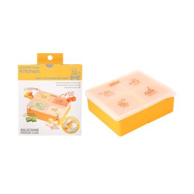 Mother's Corn Silicone Freezer Cube Perlengkapan Makan Anak - Yellow