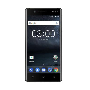 Nokia 3 Android Smartphone - Black + 3 item bonus