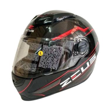 Zeus ZS-811 AL12 Helm Full Face - Black Red