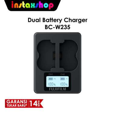 INSTAXSHOP FUJIFILM Battery NP-W235 & Charger BCW235 XT4 XT-4 Lithium-Ion Original Charger