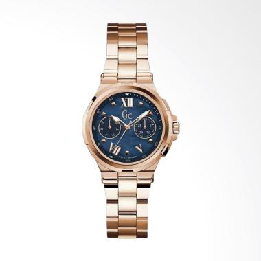 Guess Collection GC Y29003L7 Struct ... n Wanita - Rose Gold Blue
