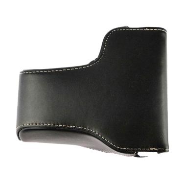 Third Party Leather Case for Kamera Mirrorless Sony A6500 - Hitam