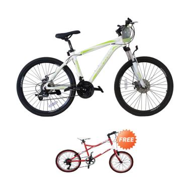 BOGO - Vivacycle Exposed 660E 21Sp Shimano Sepeda MTB + Free Mini Racing Zero 26 Shimano