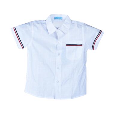 Versail SM8092 Kids Kemeja Lengan Pendek Anak - White