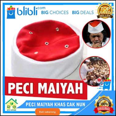 Peci Maiyah Khas Cak Nun Kiai Kanjeng Caknun Songkok Kopyah Kopiah Original