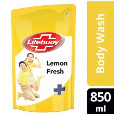 Promo Harga Lifebuoy Body Wash Lemon Fresh 900 ml - Blibli