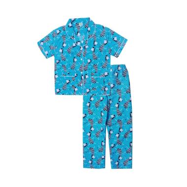 Codefish CF014 Zebra Setelan Baju Tidur Piyama Anak Laki Laki