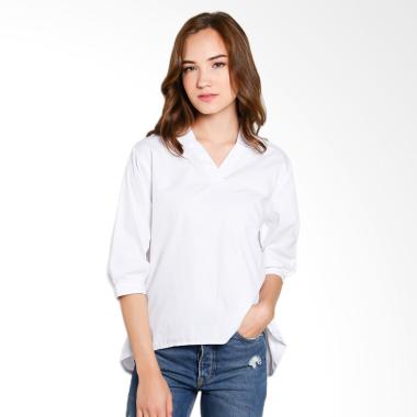 Just Fashion Atasan Wanita - Putih