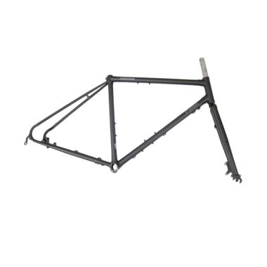 Folker Touring Frame Sepeda - Black  [Size 50]