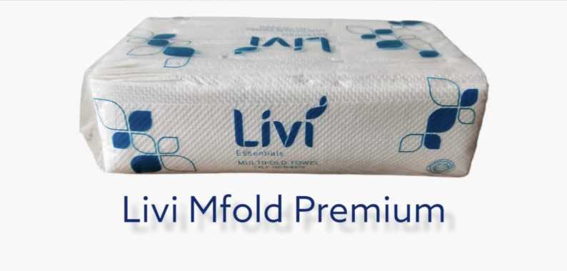 Livi Evo Premium Multifold Towel Tissue [150 Sheets] White