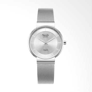 Alexandre Christie Ladies AC 8523 LH BSSSL Jam Tangan Wanita - Silver