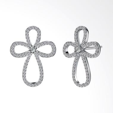 SOXY KZCE264-C K Zircon Earrings - Gold