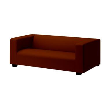 FCENTER Laluna 3 Seater Sofa - Dark Brown Pulau Jawa*)