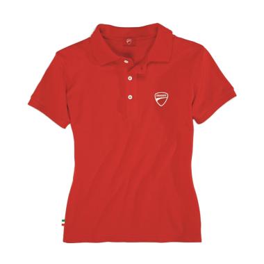 Ducati Ducatiana 2 Polo Shirt Lady - Red
