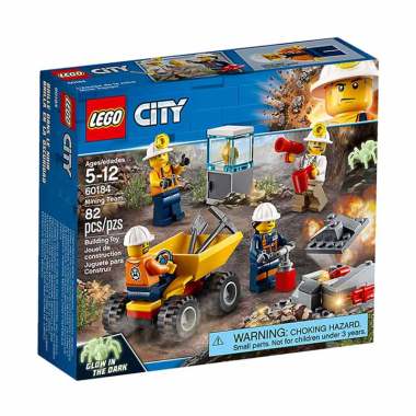 LEGO City 60184 Mining Team Mainan Blok