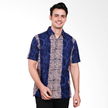 Batik Seruni Men Blake Shortsleeves ... ia - Blue [BTKM 17-12-39]