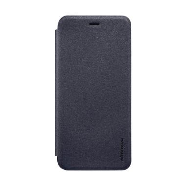 Nillkin Sparkle Leather Flip Cover Casing for Xiaomi Mi 5C - Black