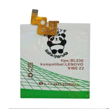 Baterai/Battery Double Power Double Ic Rakkipanda Lenovo Vibe Z2 / Lenovo BL230 [6000mAh]