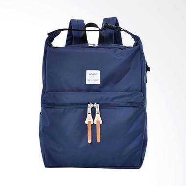 Anello 2 Way Backpack & Shoulder Bag Polyester AU-N0561 - Navy