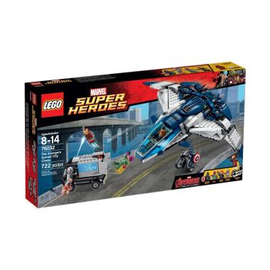 LEGO 76032 Marvel Super Heroes The Avengers Quinjet City Chase Blocks & Stacking Toys