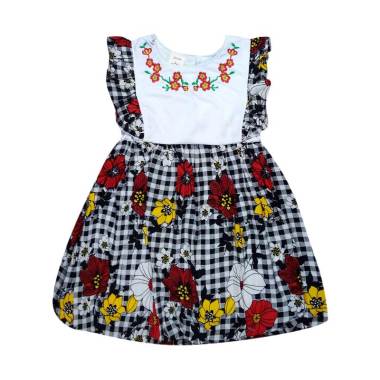 MacBee Beauty Camelia Baju Dress Anak - Black