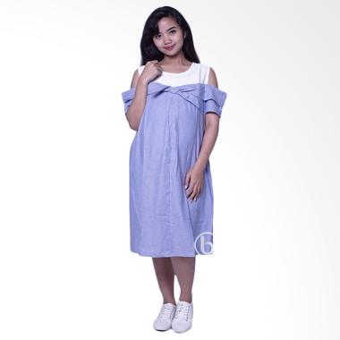 Mama Hamil DRO 884 Sabrina Pita Ver ... dan Menyusui - Biru Muda
