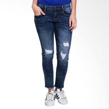 3SECOND Ladies 0510 105101723 Pants - Blue