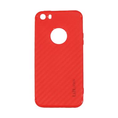 Lize Design Carbon iPhone 5G Candy ... e 5S / Iphone 5SE - Merah