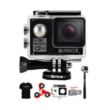 Brica B-PRO 5 Alpha Edition AE1 4K ... ndo Action Camera - Hitam