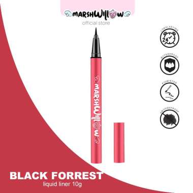 Marshwillow Black Forest Liquid Eyeliner BLACK