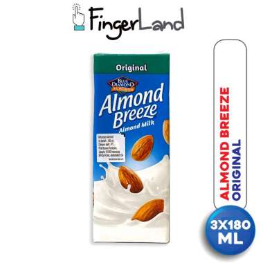Blue Diamond Susu Almond Milk Original 3x180 Ml