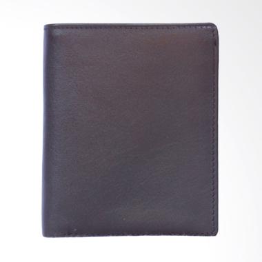 Kenes PU 3D Leather Dompet Pria - Black