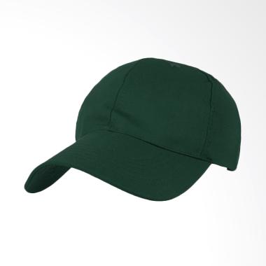 Elfs Shop Twill Polos Baseball Cap Topi Pria - Hijau Tua