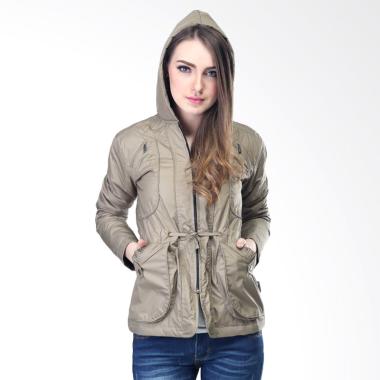 Inficlo SFC747 Parka Outdoor Fashion Jaket Wanita - Krem