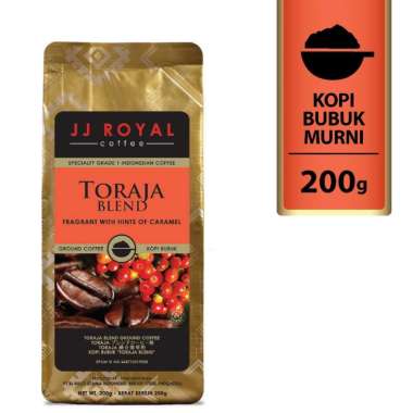 Coffee/Kopi JJ Royal Toraja Blend Ground Bag 200g