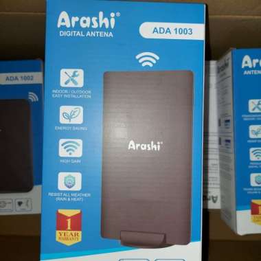 Antena HDTV Digital Indoor Outdoor Booster Arashi - ADA 1003