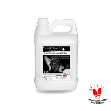 hand sanitizer 5 Liter cair black rose