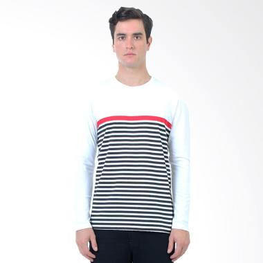 Manzone Slim fit Kite T-Shirt Pria - White
