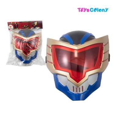 TOYSCOLONY BIMA S MASK ACTION FIGURE SERIES - TOPENG BIMA S RKC08006-1 BIRU