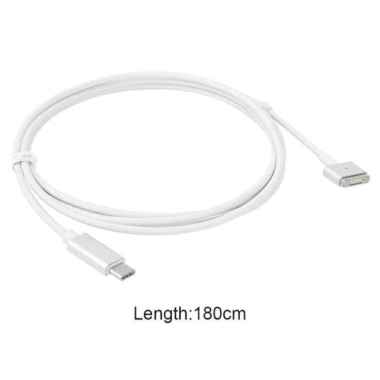 Kabel Charger 1.8 meter Macbook Air Macbook Pro Type C PD to Magsafe 2 multicolor