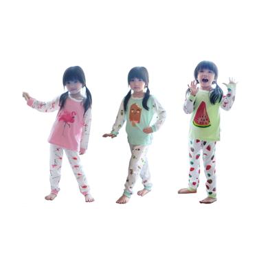 Kazel Piyama Girl Watermelon Edition Baju Tidur Anak