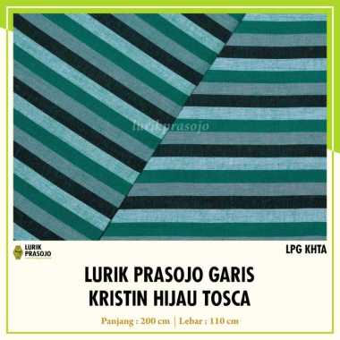 Lurik Prasojo Garis Kristin Hijau Tosca