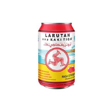 Larutan Cap Kaki Tiga Stroberi 320Ml