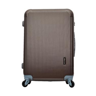 Polo Team 030 Hardcase Kabin Tas Koper - Coklat [24 Inch]