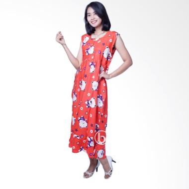 Mama Hamil DS 433 Maxy Big Bear Cute Baju Daster Ibu Hamil - Orange Mama Hamil DS 433 Maxy Big Bear Cute Baju Daster Ibu Hamil - Orange