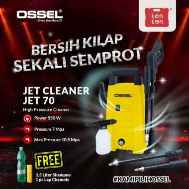 Cuci Motor Ossel I Cuci Mobil Ossel I Jet Cleaner JET70 Ossel I Semprot Tekanan Tinggi Ossel