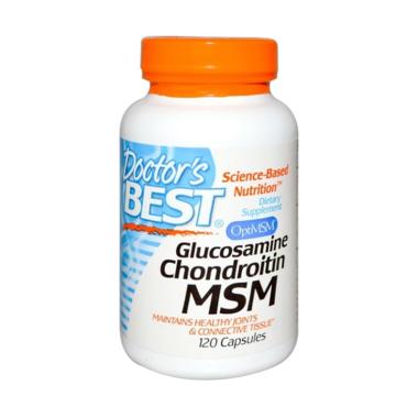 Doctor's Best Glucosamine Chondroitin MSM USA Suplemen Kesehatan